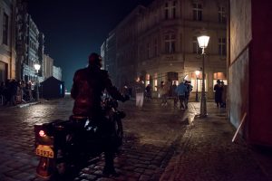 Dreharbeiten in Babelsberg zu "das letzte Mahl"