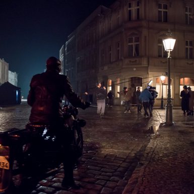 Dreharbeiten in Babelsberg zu "das letzte Mahl"
